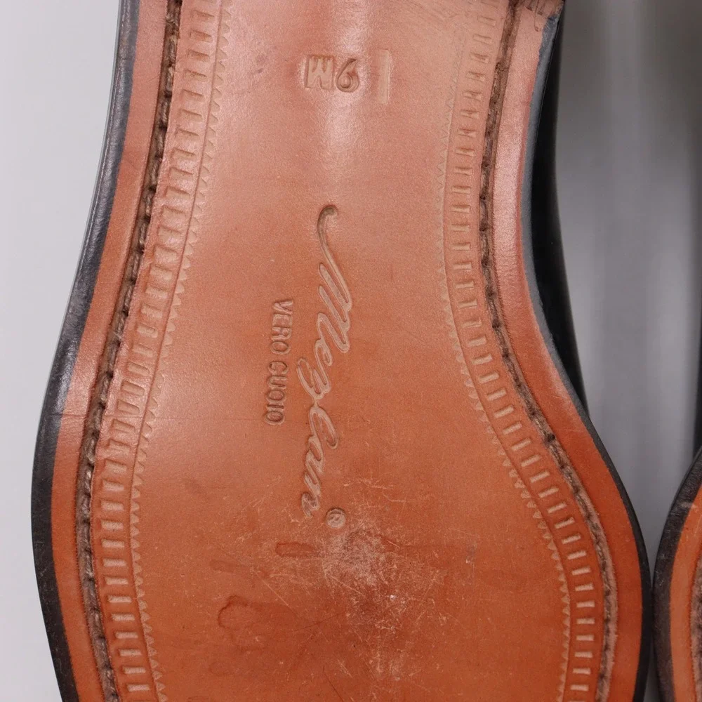 Mezlan Pesaro Mens Size 9M US Two Tone Leather Wingtip Spectator Oxford Shoes